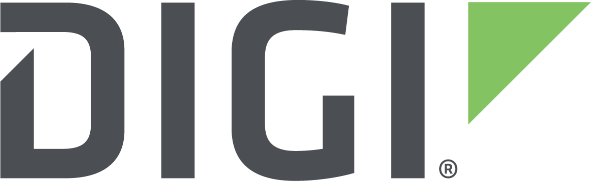 The DIGI logo in bold gray letters with a green right triangle above the last letter.
